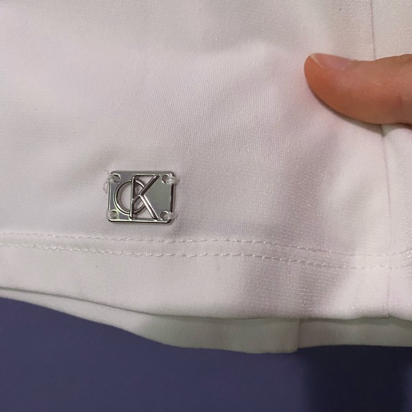 Calvin Klein white formal blouse - Picture 3 of 7